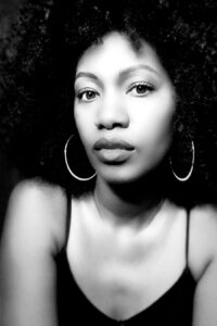 Angélika Beener, D.J., writer and podcast host