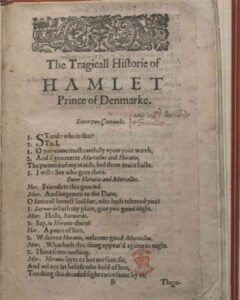 Hamlet, Quarto 1